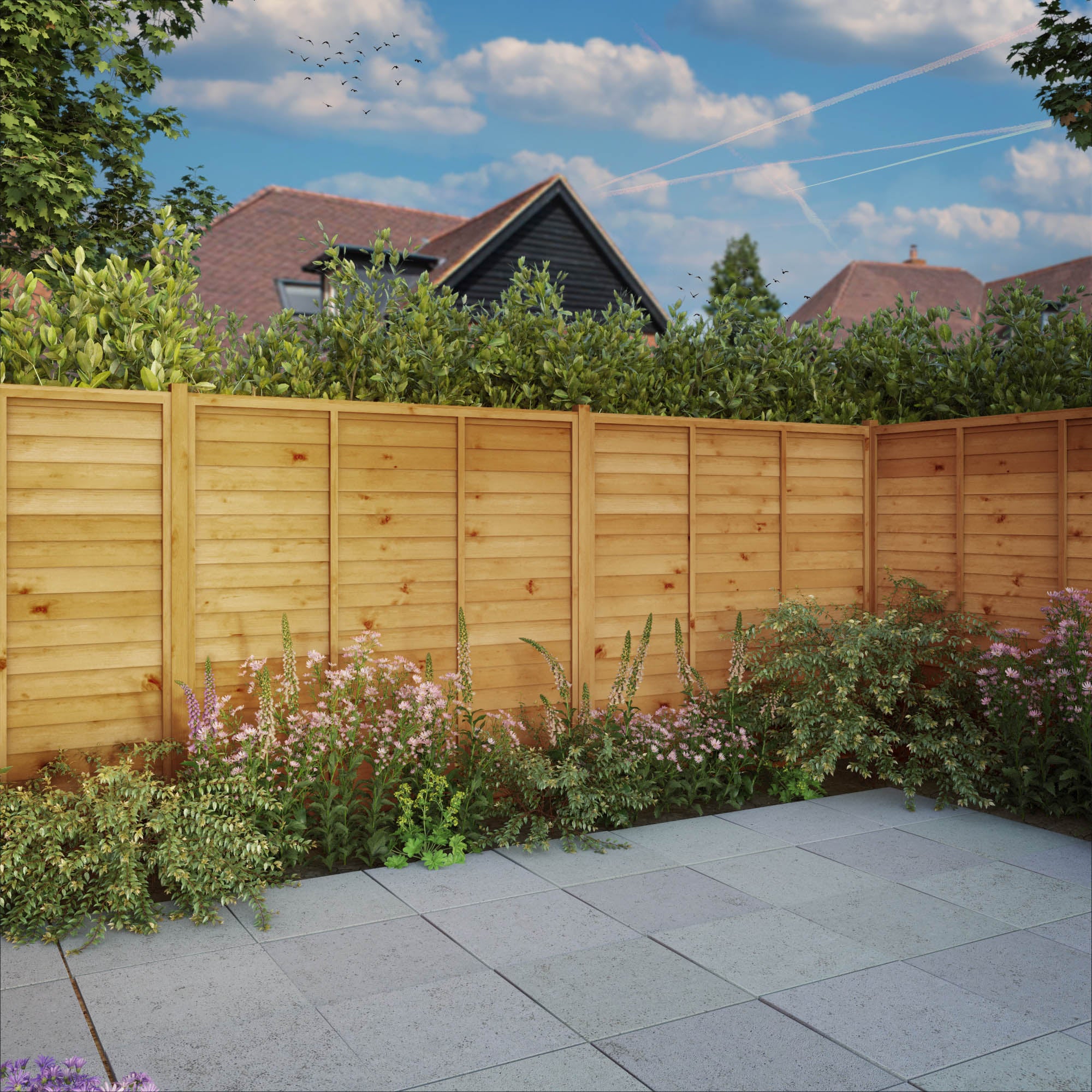 Mercia Super Lap - Pressure Treated Fence Panel (1829mm) (SI-008-047-0001 - EAN 5029442012520)