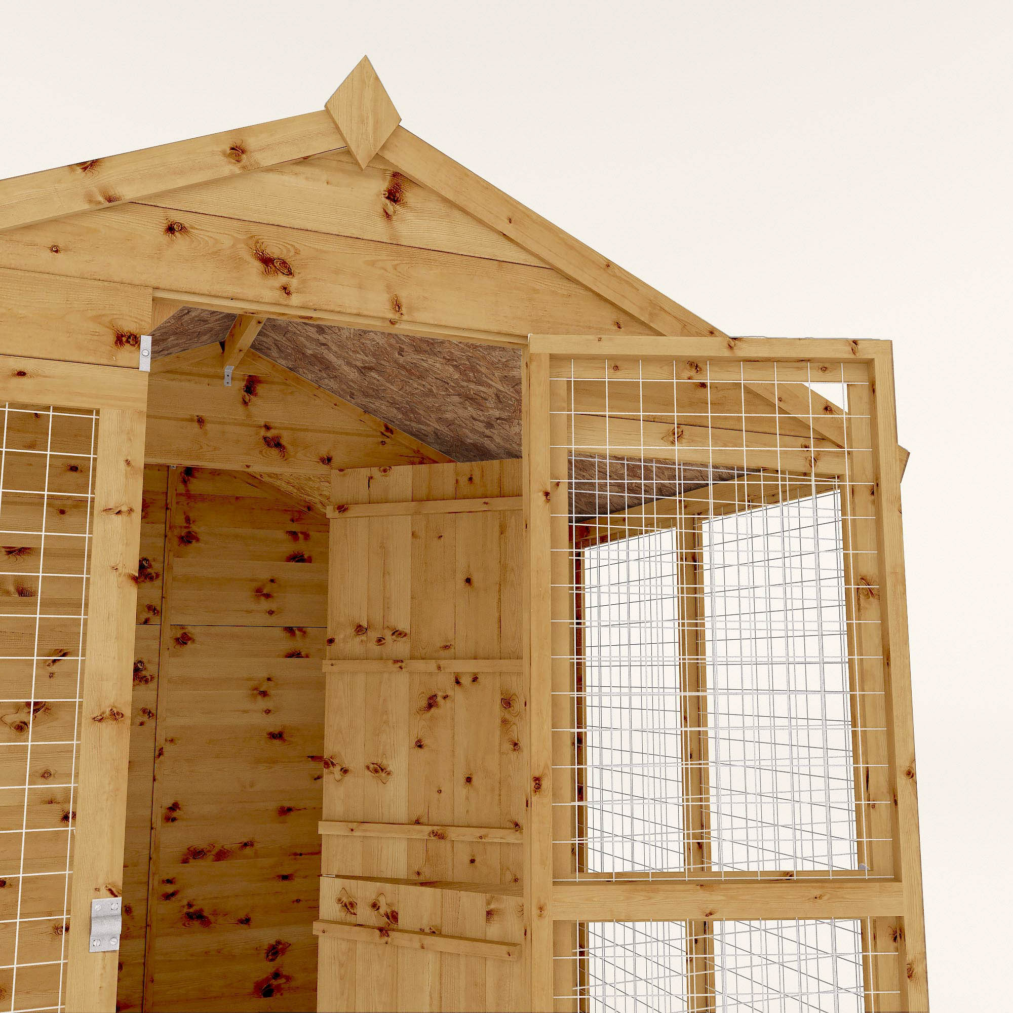 Mercia Staffordshire Dog Kennel & Run (8x6) (SI-010-001-0005 - EAN 5029442002415)