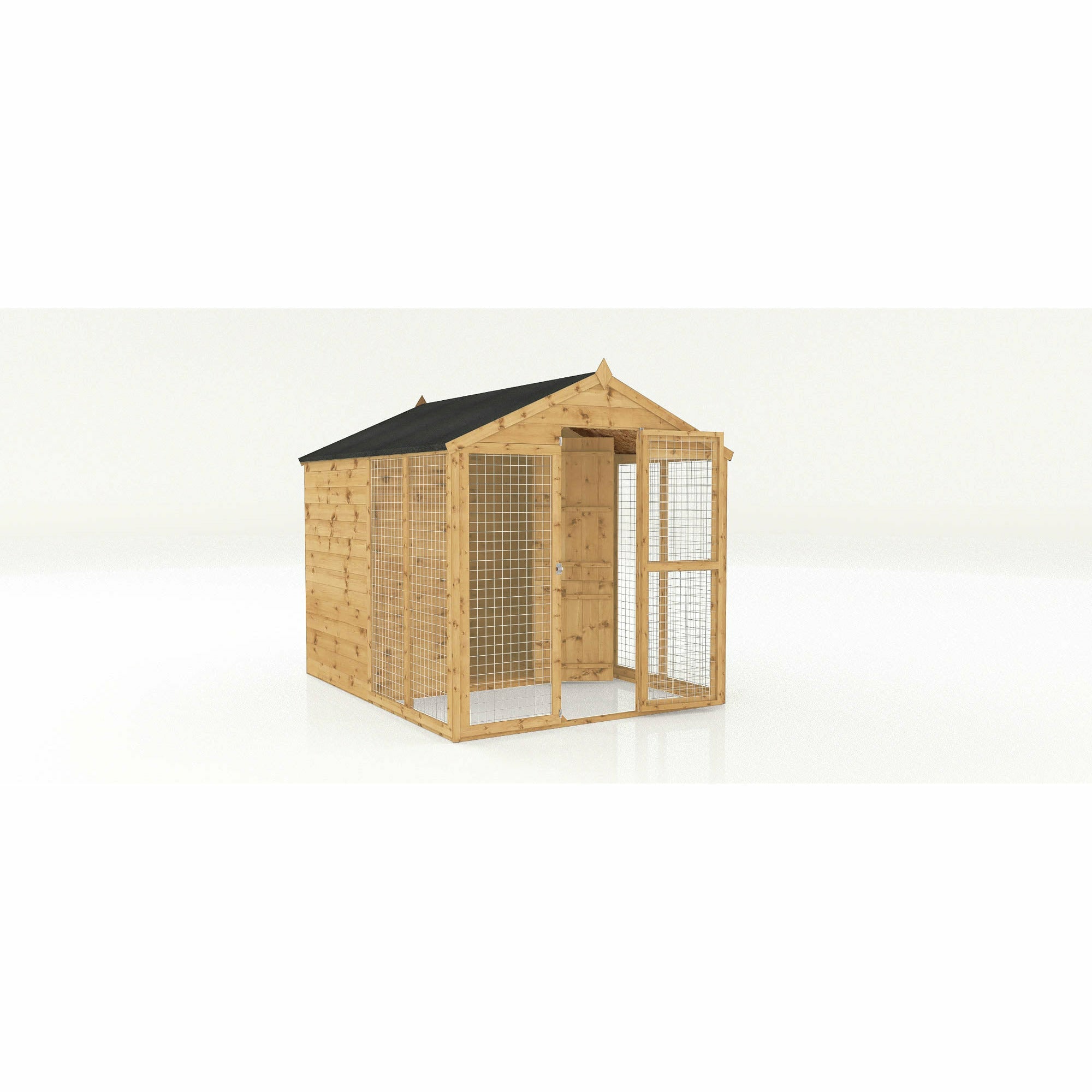 Mercia Staffordshire Dog Kennel & Run (8x6) (SI-010-001-0005 - EAN 5029442002415)