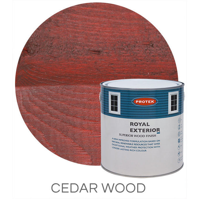 Protek Royal Exterior Wood Stain - 5 Litre