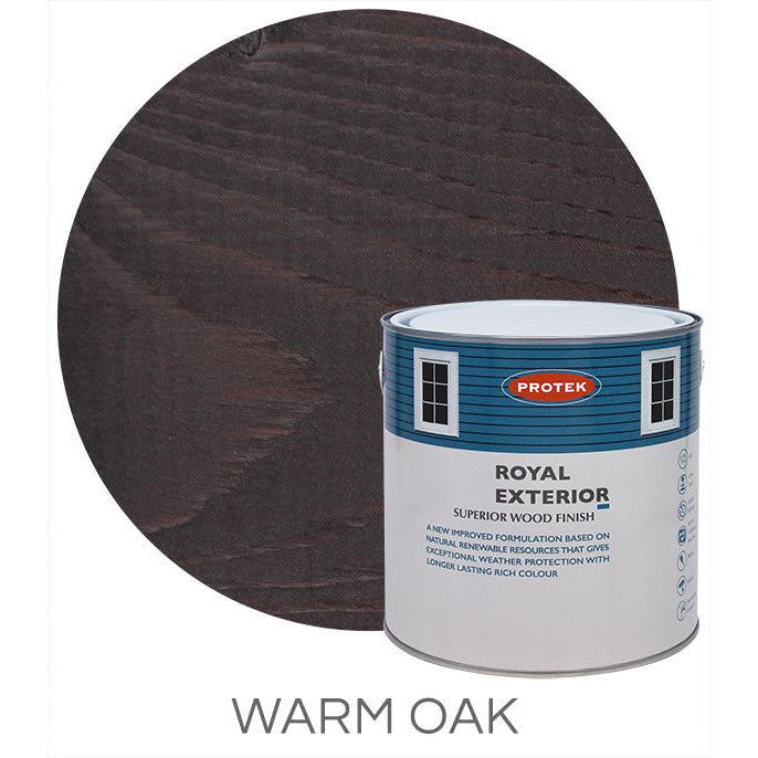 Protek Royal Exterior Wood Stain - 5 Litre