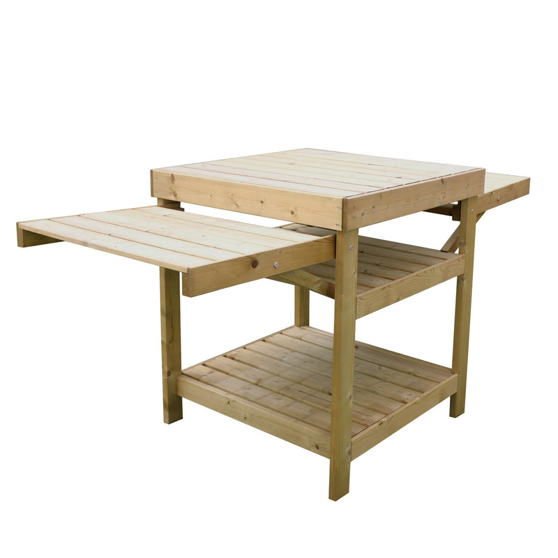 Mercia Trent BBQ Table with Folding Sides (ESDXL21PT048 - EAN 5029442013961)
