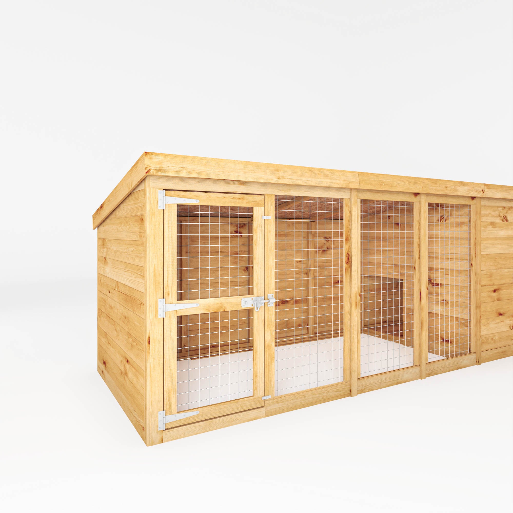 Mercia Berkshire Dog Kennel & Run (12x4) (SI-010-001-0004 - EAN 5029442093048)