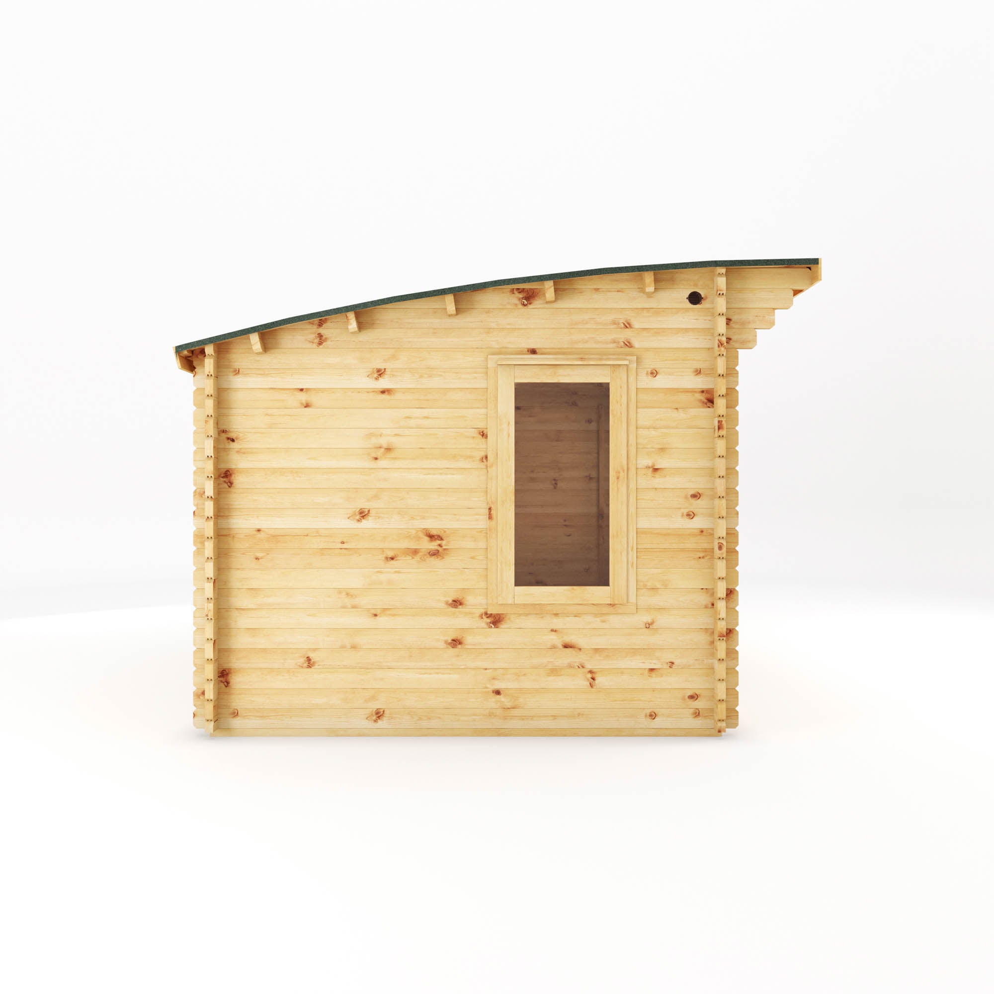 Mercia Curved Log Cabin 44mm (3x3) (SI-006-004-0091 - EAN 5029442013909)