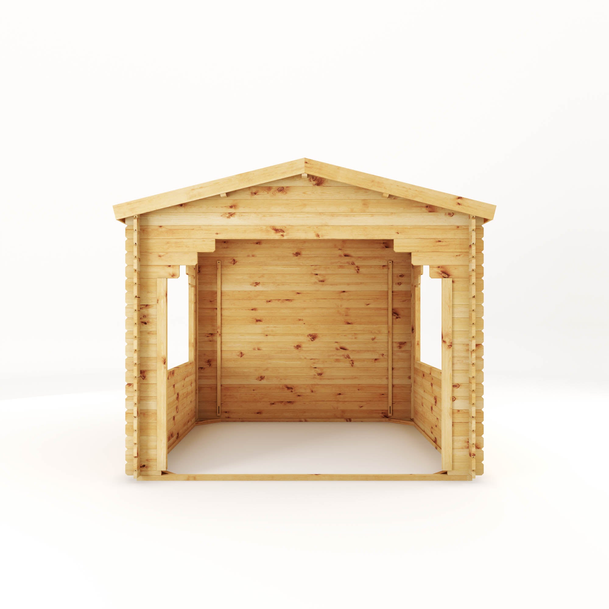 Mercia Log Cabin Gazebo 28mm (3x3) (SI-006-002-0064 - EAN 5029442013893)