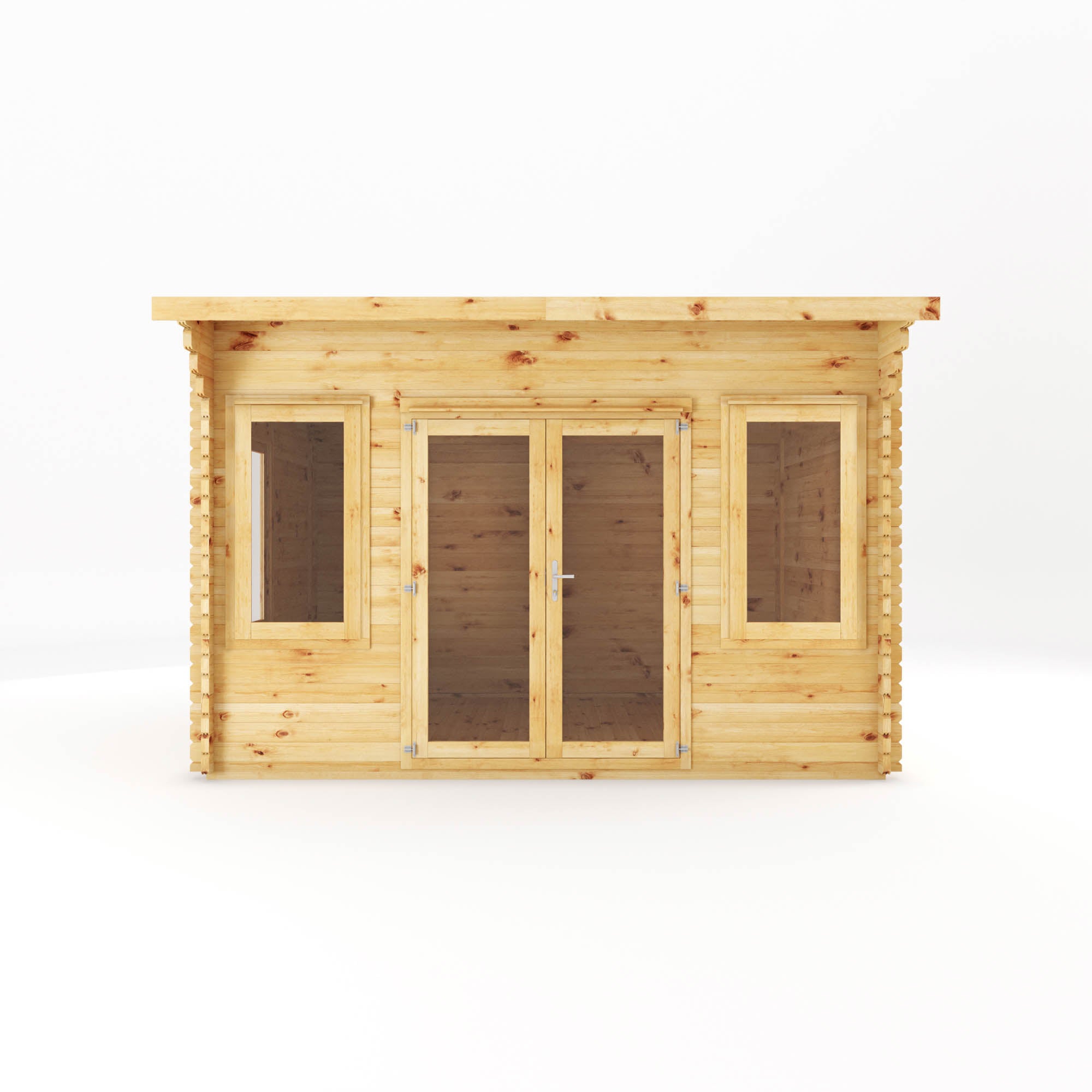 Mercia Curved Log Cabin 44mm (4x3) (SI-006-004-0090 - EAN 5029442013916)