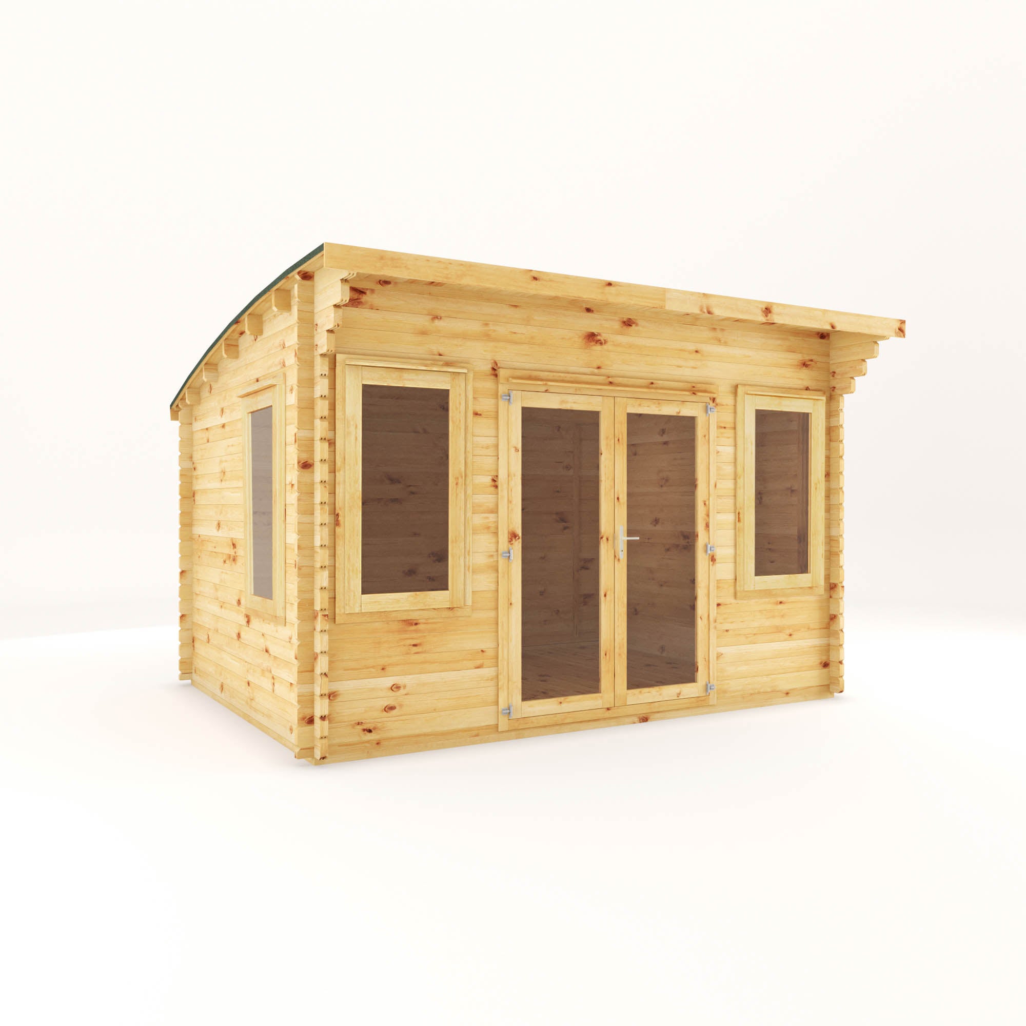 Mercia Curved Log Cabin 44mm (4x3) (SI-006-004-0090 - EAN 5029442013916)