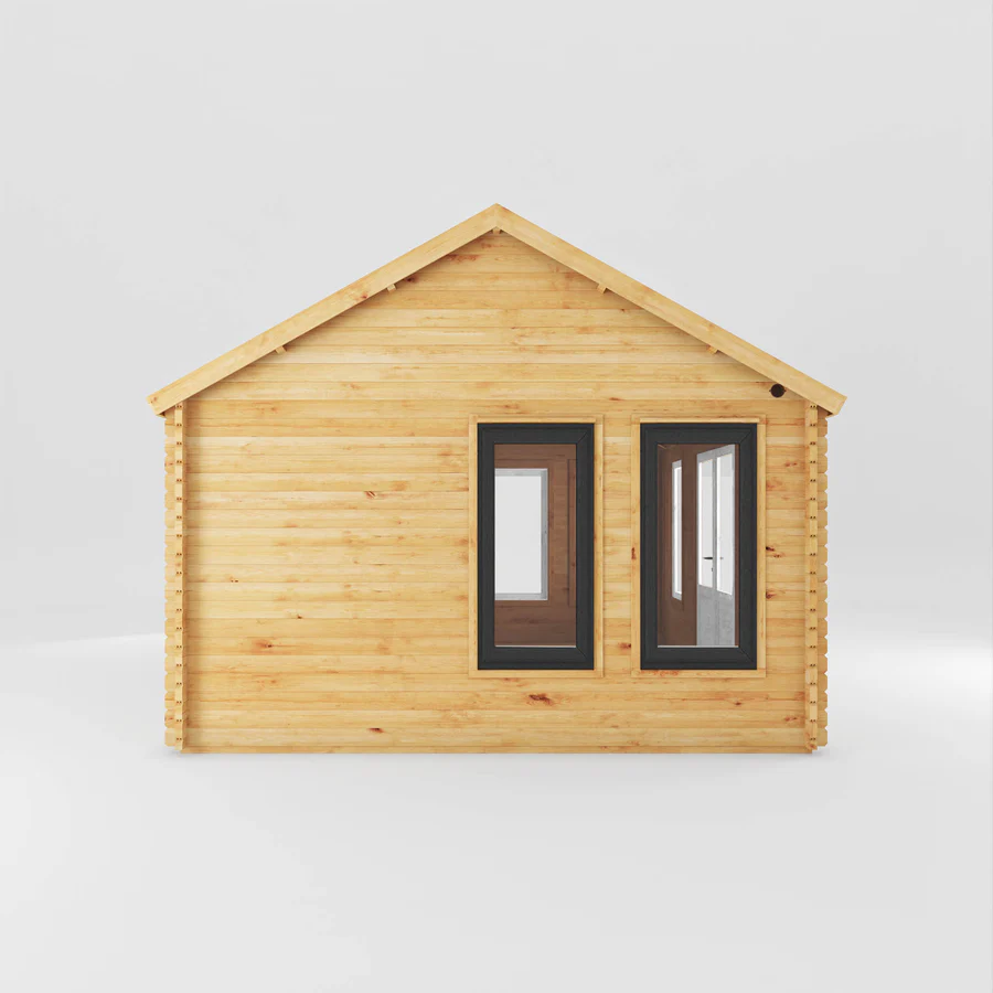 Mercia 44mm Clock Tower Log Cabin (17x13) (5.3m x 4m) (SI-006-040-0014 EAN 5029442019888)