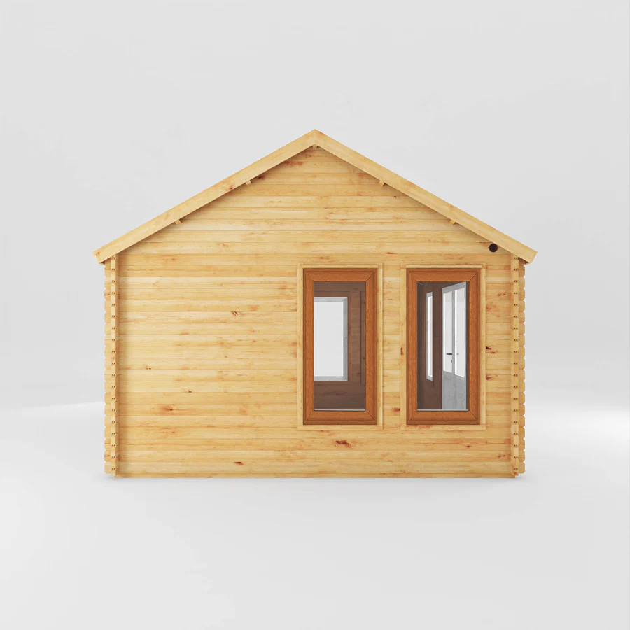 Mercia 44mm Clock Tower Log Cabin (17x13) (5.3m x 4m) (SI-006-042-0014 EAN 5029442019871)