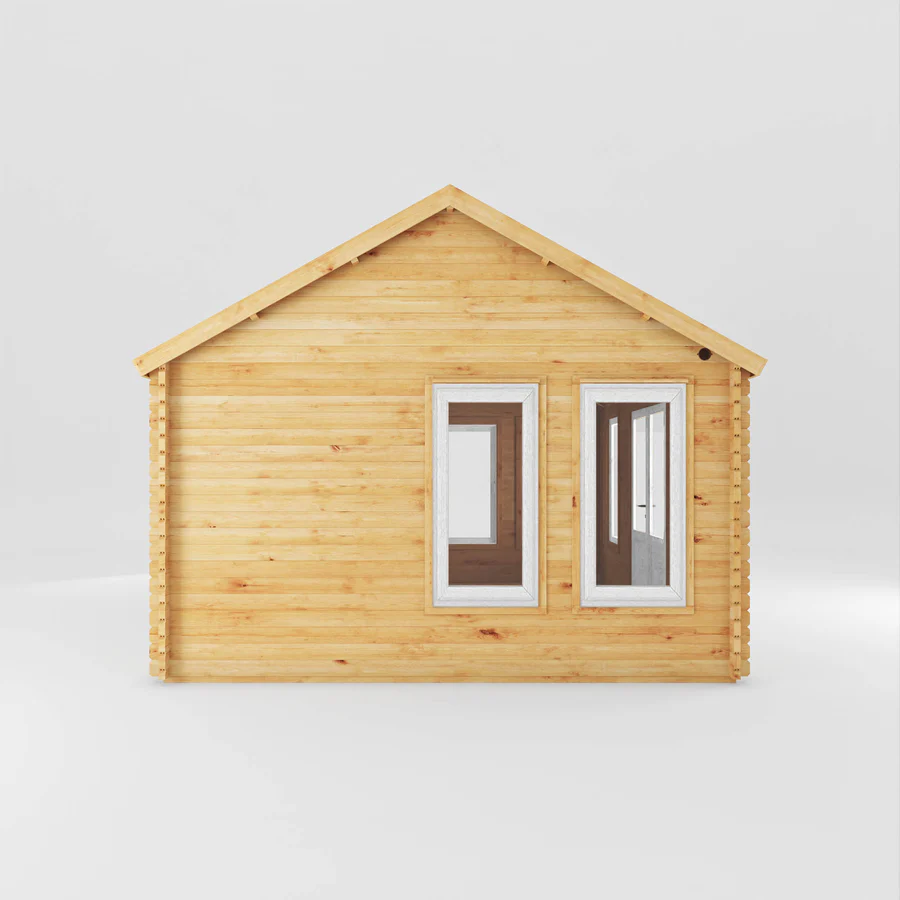 Mercia 44mm Clock Tower Log Cabin (17x13) (5.3m x 4m) (SI-006-041-0014 EAN 5029442019864)