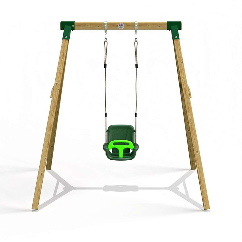 Little Rascals Single Swing Set with 3 in 1 Baby Seat