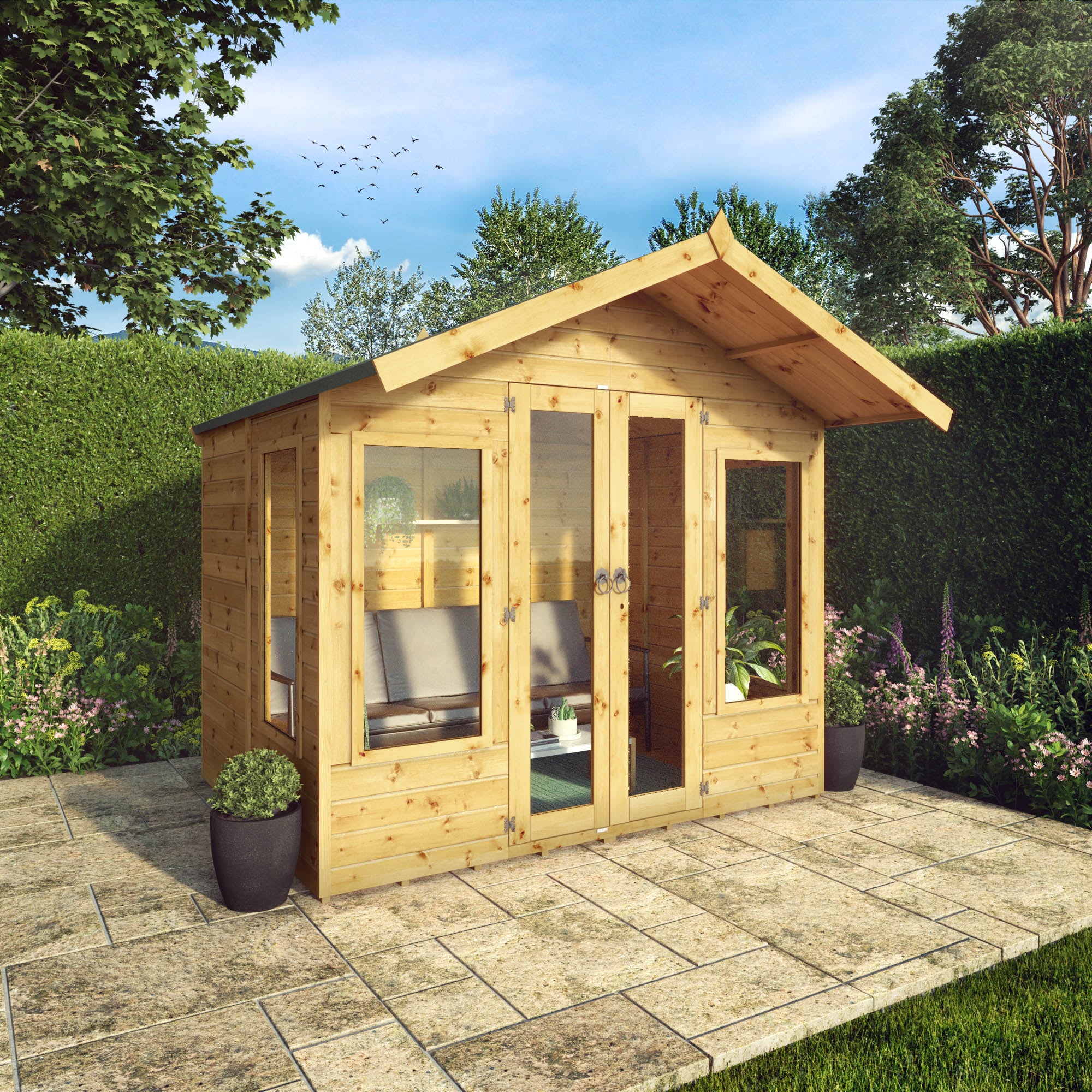 Mercia Premium Sussex Summerhouse (6x8) (SI-003-001-0084 - EAN 5029442006703)