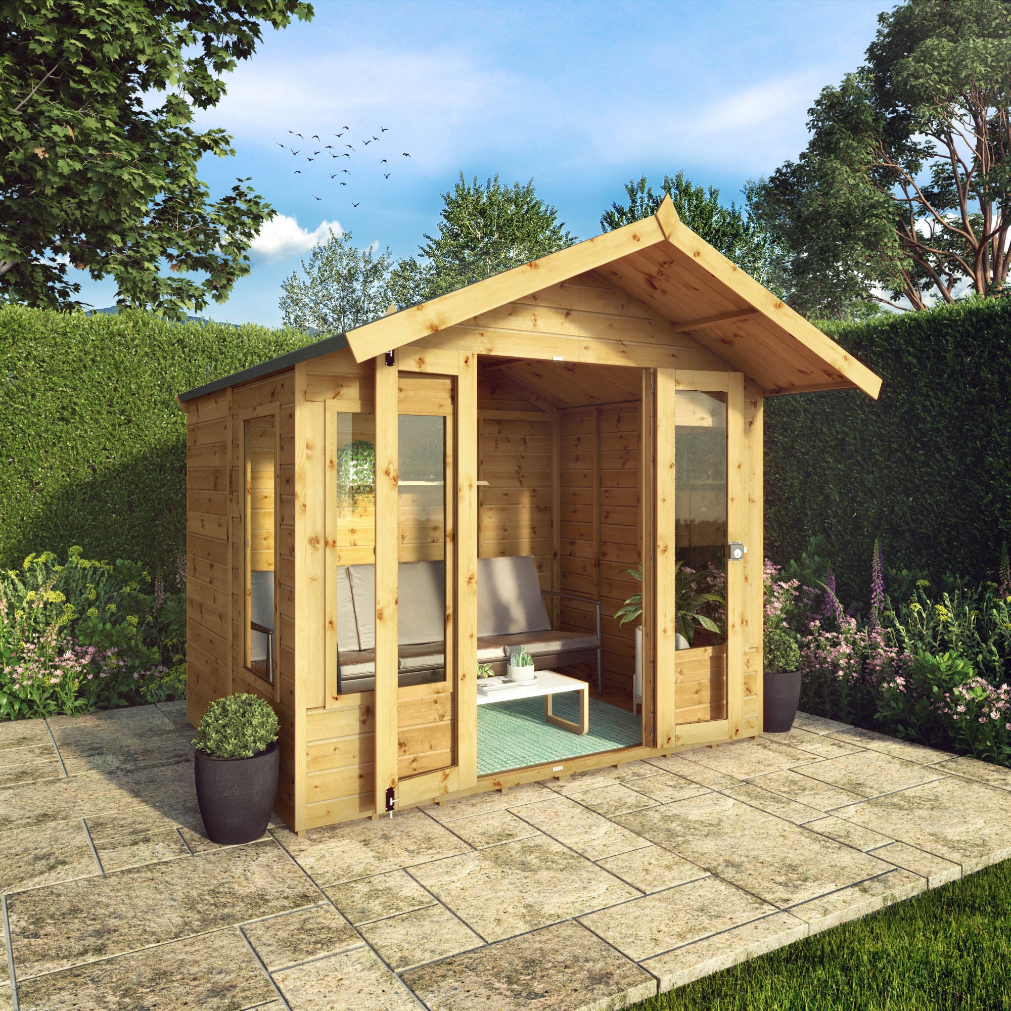 Mercia Premium Sussex Summerhouse (6x8) (SI-003-001-0084 - EAN 5029442006703)