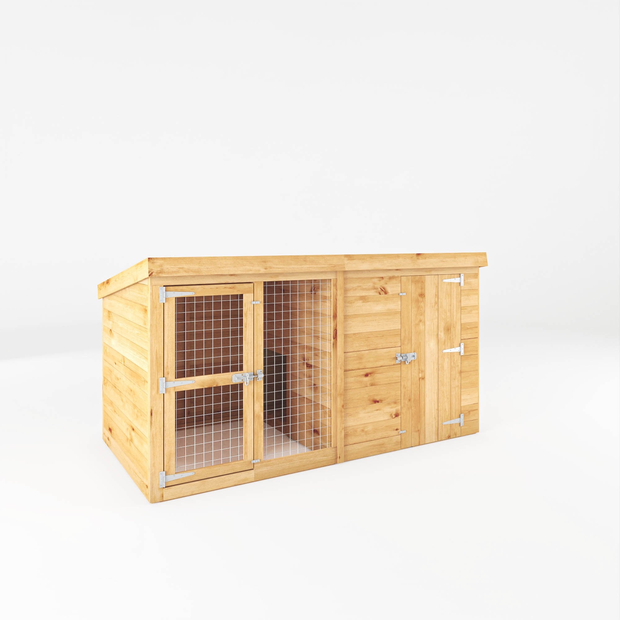 Mercia Berkshire Dog Kennel & Run (8x4) (SI-010-001-0002 - EAN 5029442093024)