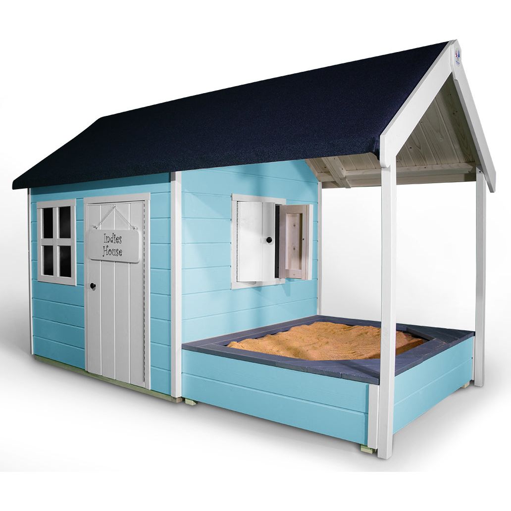 Little Rascals Benjie Playhouse (7x4) with Sandpit