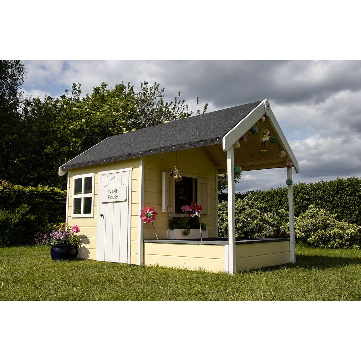 Little Rascals Benjie Playhouse 7x4 with Sandpit