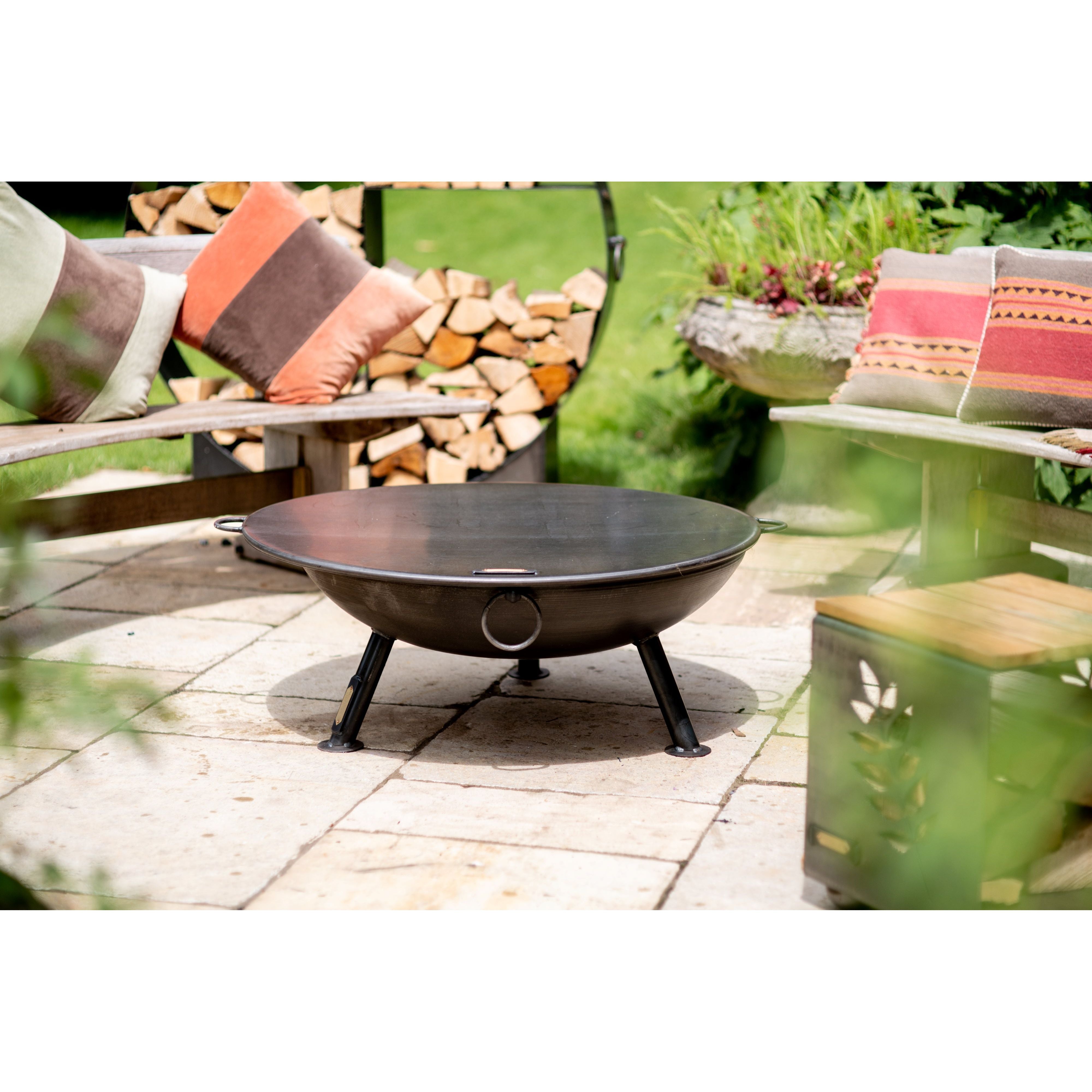 Firepits UK Flat Table Top Lid 90cm (for our 90cm fire pit - measures