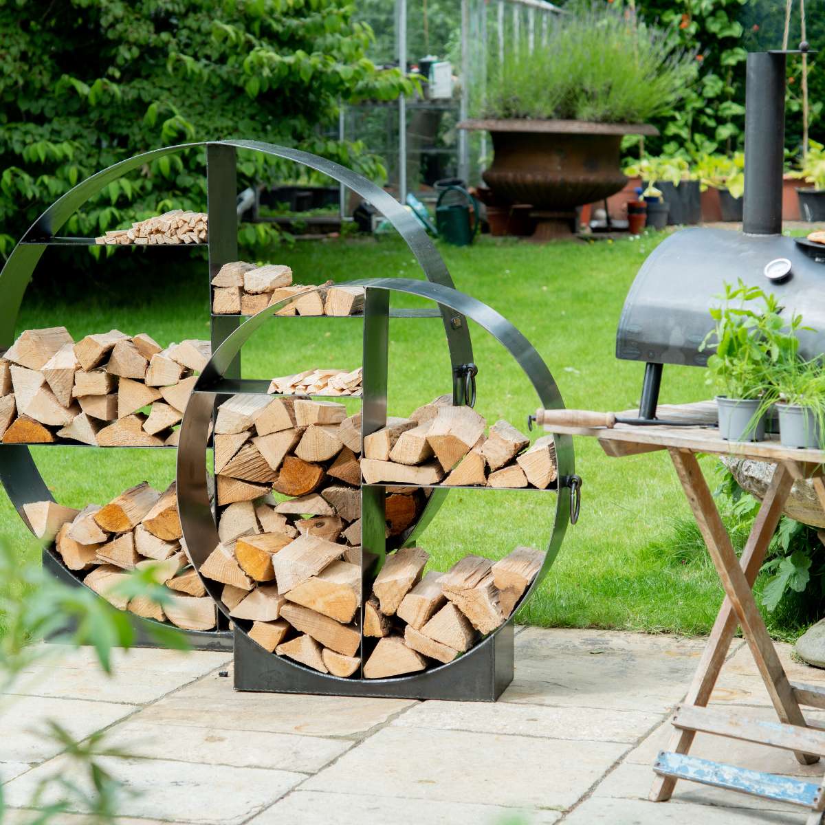 Firepits UK Circular Log Store