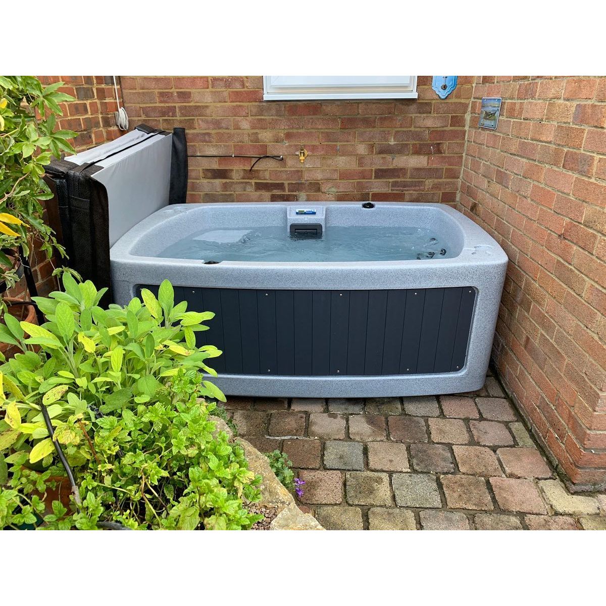 RotoSpa DuoSpa S080 2-3 Person Hydrotherapy Spa Hot Tub