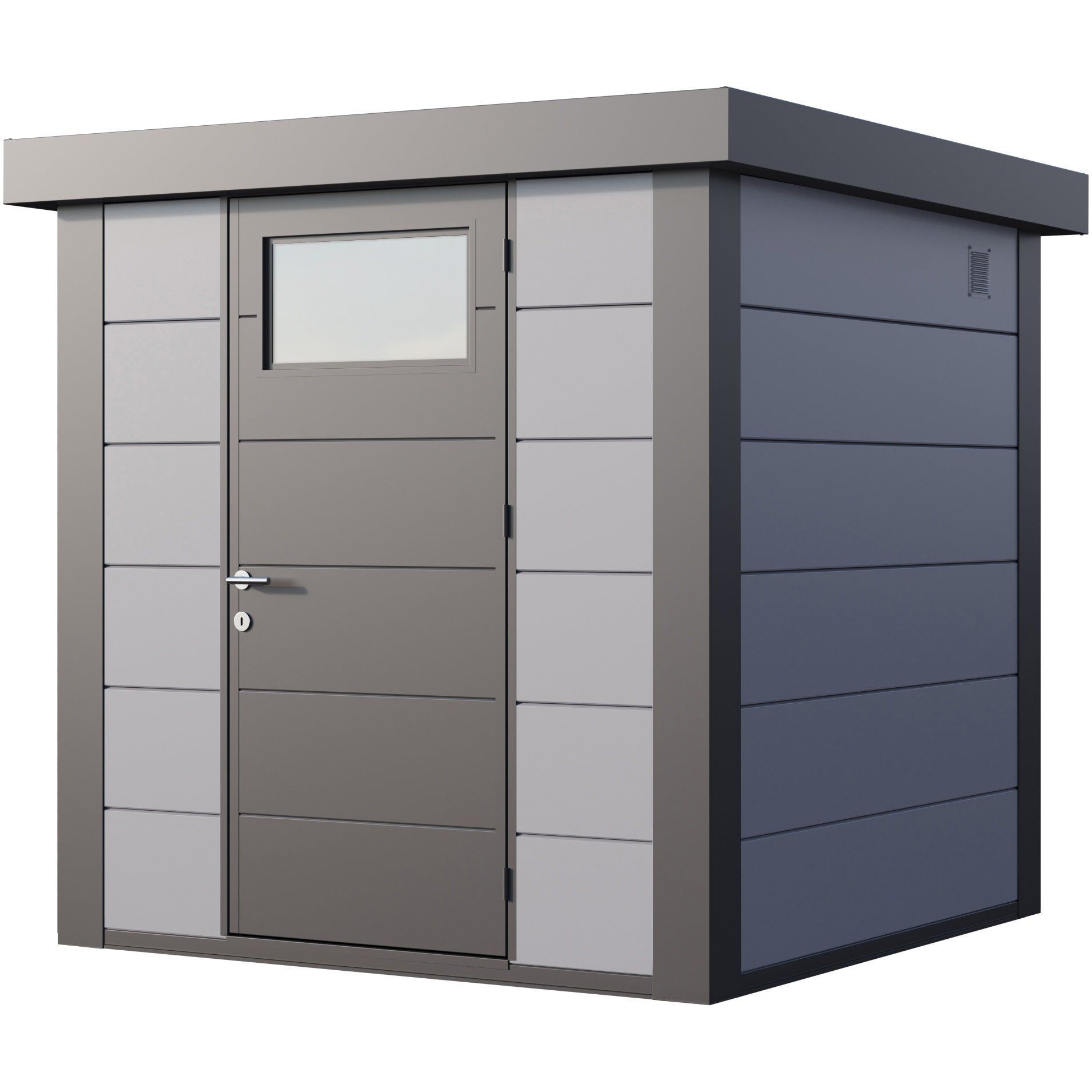 Telluria Eleganto 2121 Heavy Duty Metal Shed (7x7)