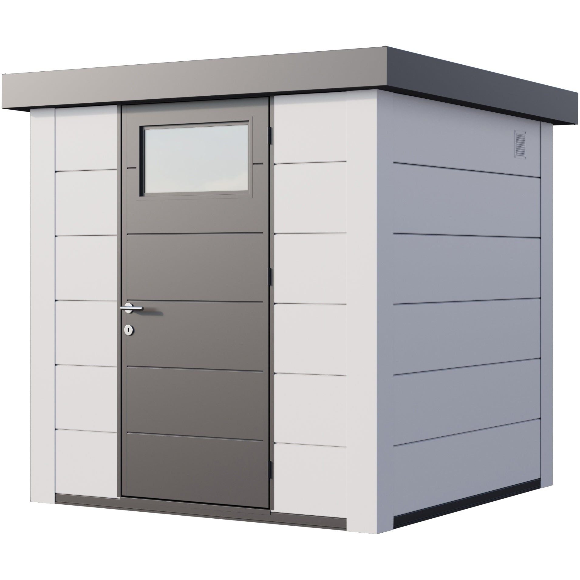 Telluria Eleganto 2121 Heavy Duty Metal Shed (7x7)