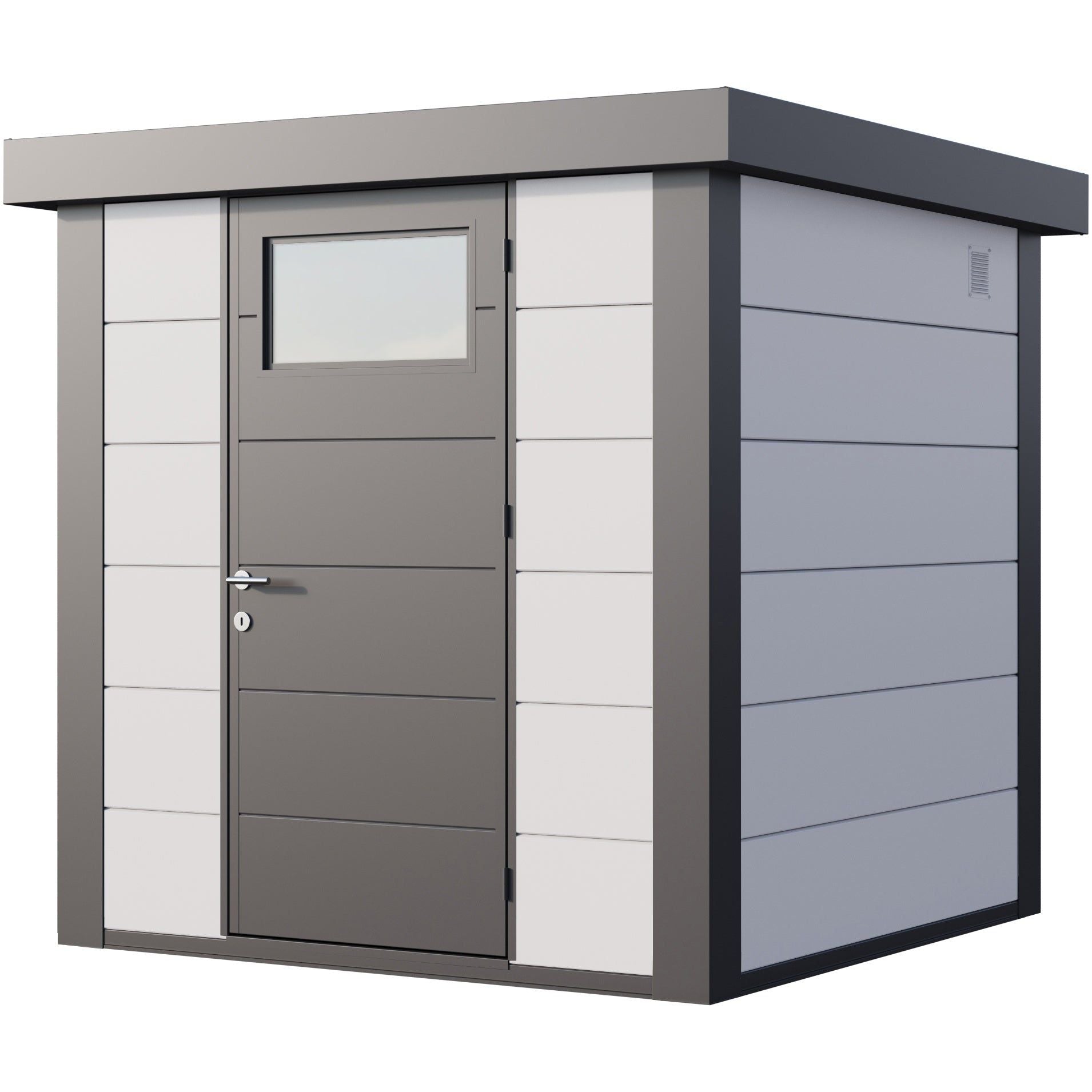 Telluria Eleganto 2121 Heavy Duty Metal Shed (7x7)