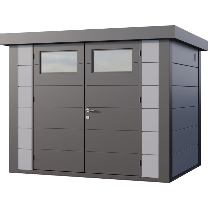 Telluria Eleganto 2721 Heavy Duty Metal Shed (9x7)