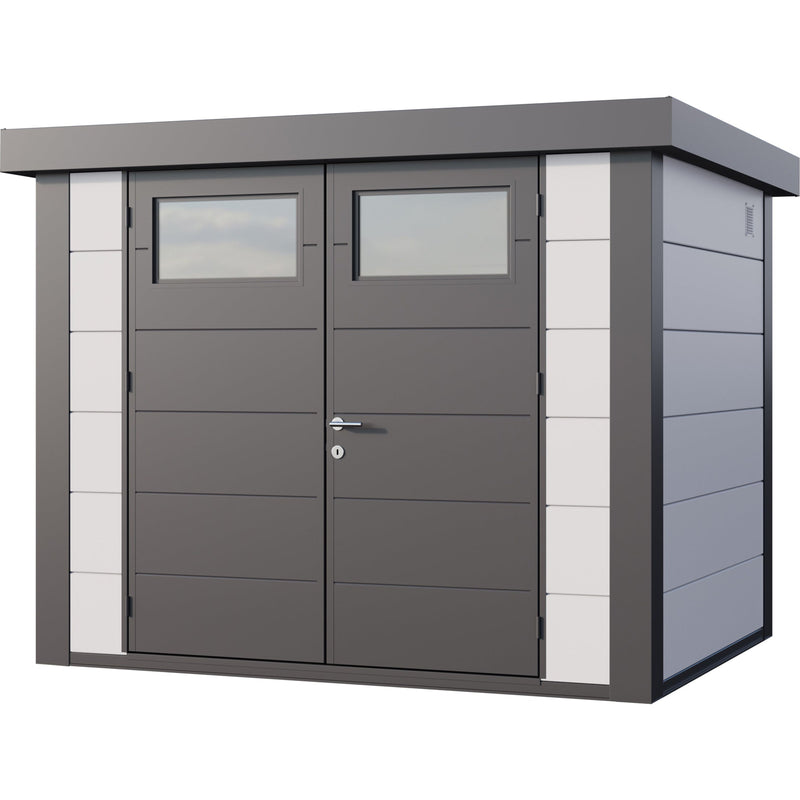 Telluria Eleganto 2721 Heavy Duty Metal Shed (9x7)