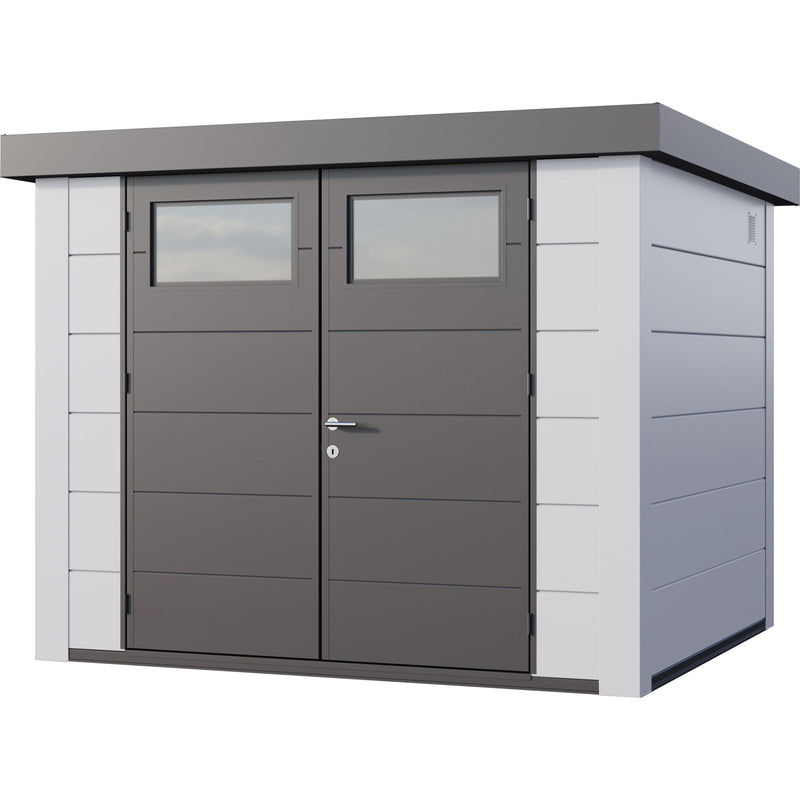 Telluria Eleganto 2724 Heavy Duty Metal Shed (9x8)