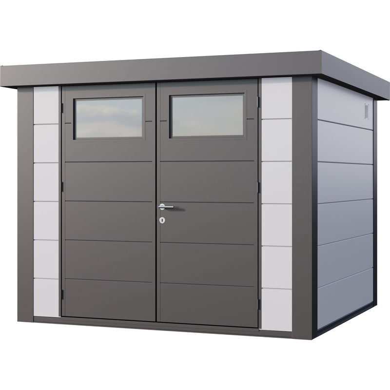 Telluria Eleganto 2724 Heavy Duty Metal Shed (9x8)