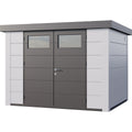 Telluria Eleganto 3024 Heavy Duty Metal Shed (10x8)