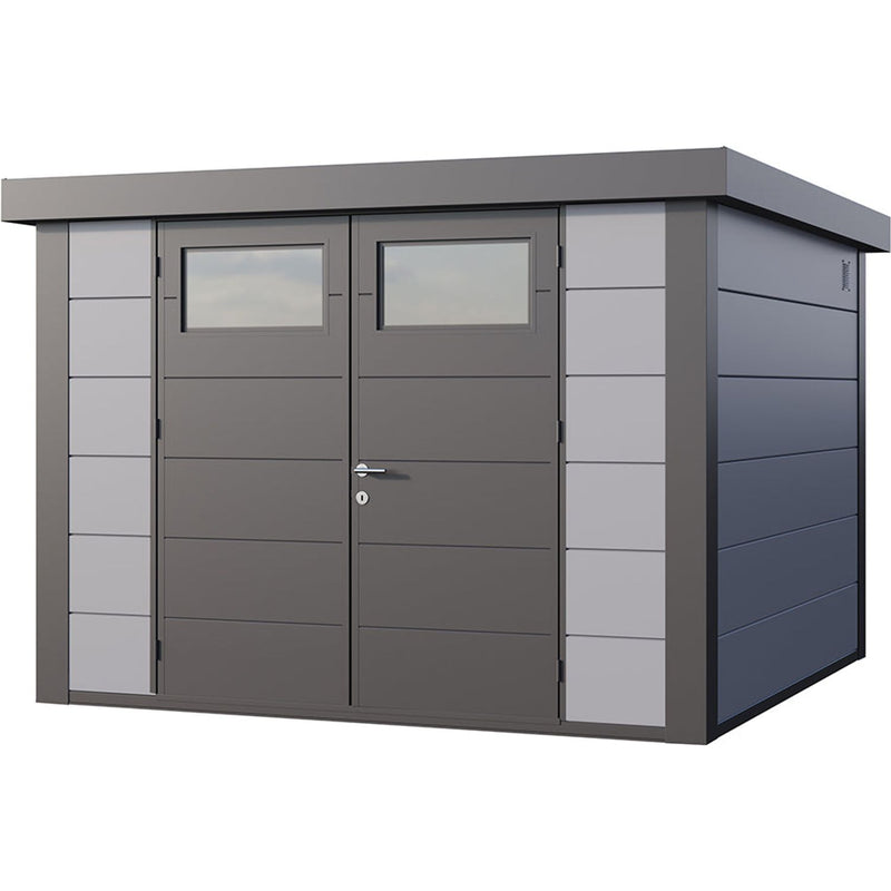 Telluria Eleganto 3030 Heavy Duty Metal Shed (10x10)