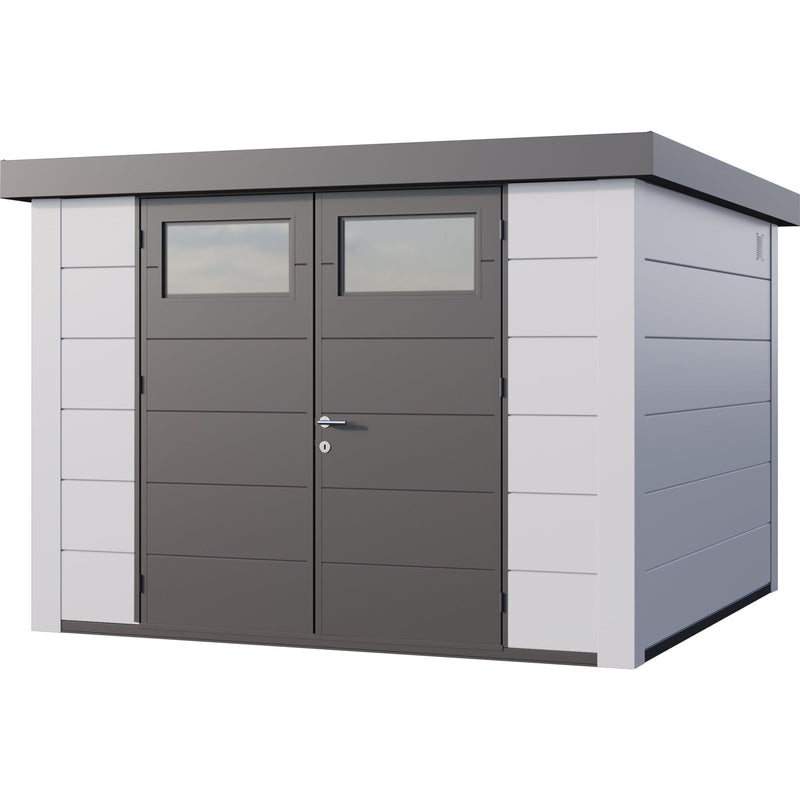 Telluria Eleganto 3030 Heavy Duty Metal Shed (10x10)