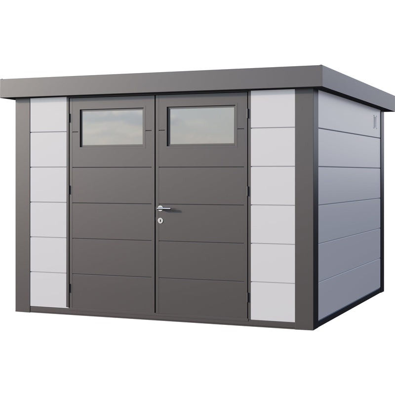 Telluria Eleganto 3030 Heavy Duty Metal Shed (10x10)