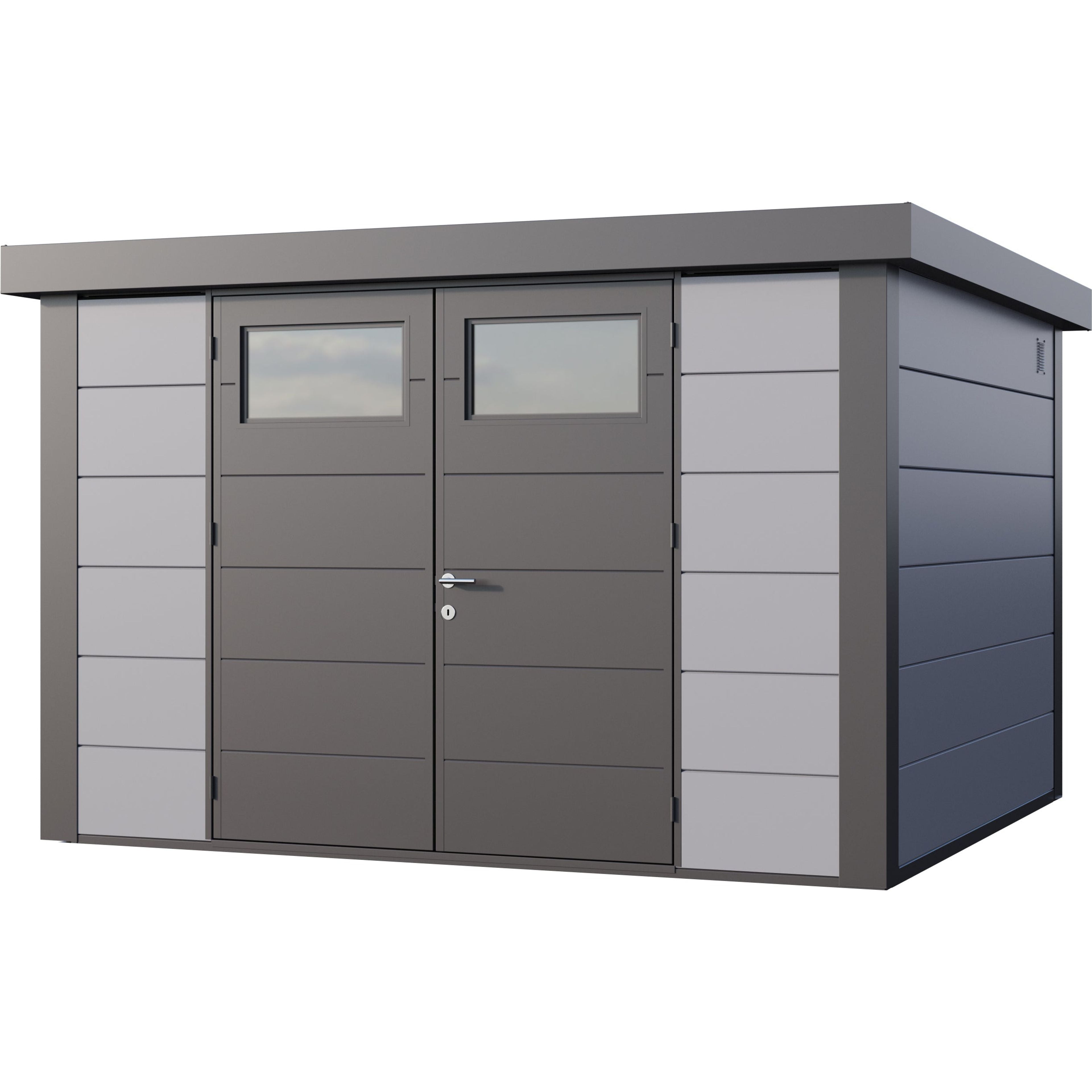 Telluria Eleganto 3330 Heavy Duty Metal Shed (11x10)