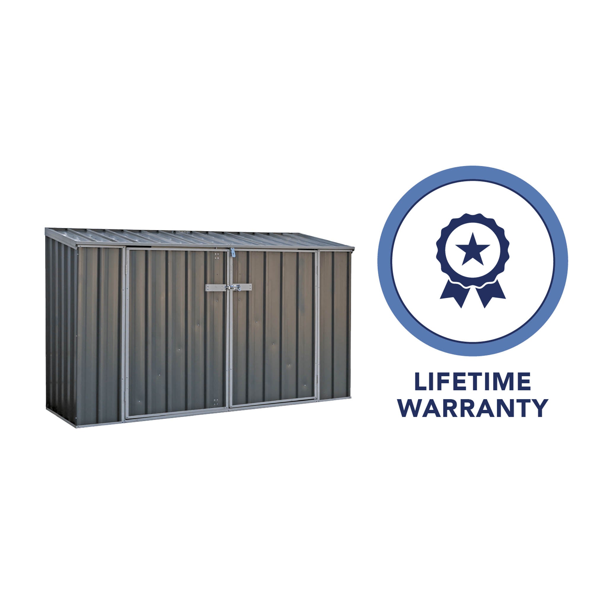 Mercia Absco Metal Bike Store (7x3) (2.26m x 0.78m) (ESDXL20MET129 - EAN 5029442013503)