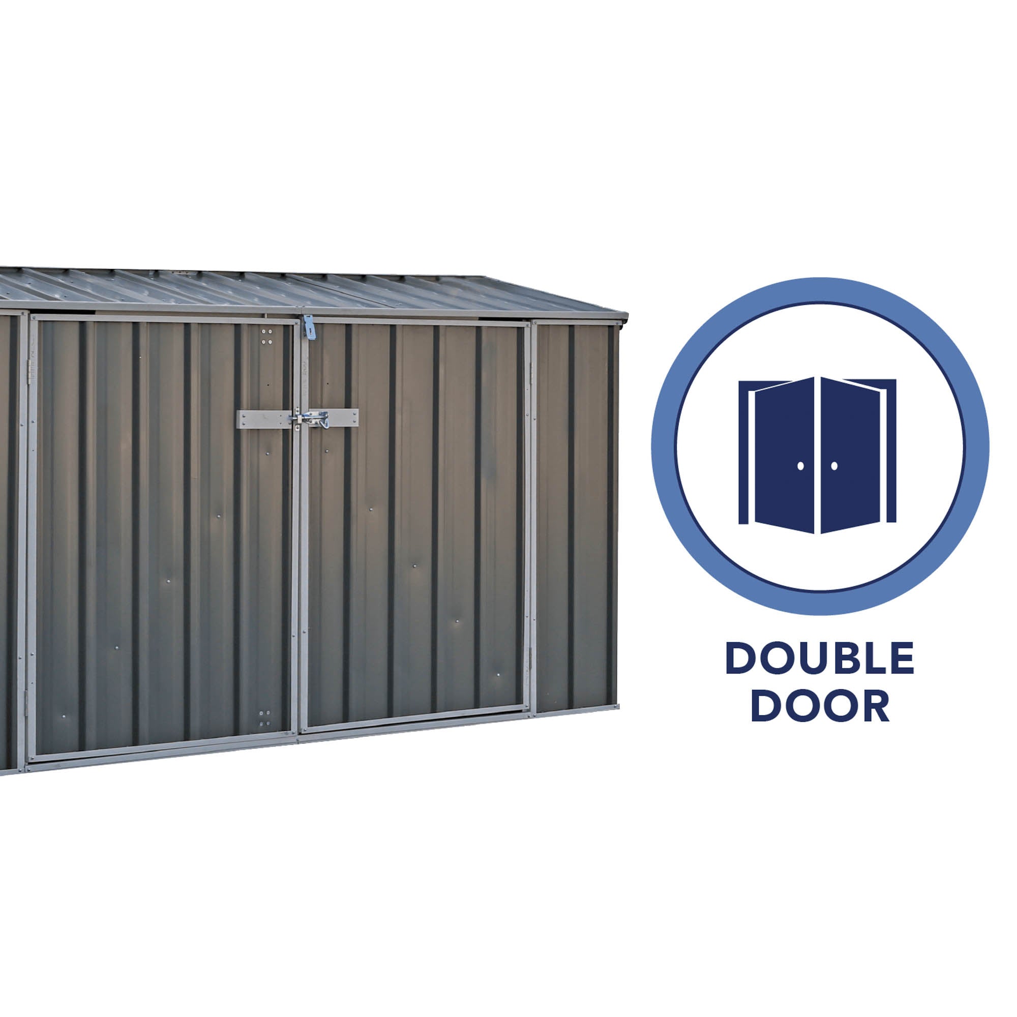 Mercia Absco Metal Bike Store (7x3) (2.26m x 0.78m) (ESDXL20MET129 - EAN 5029442013503)