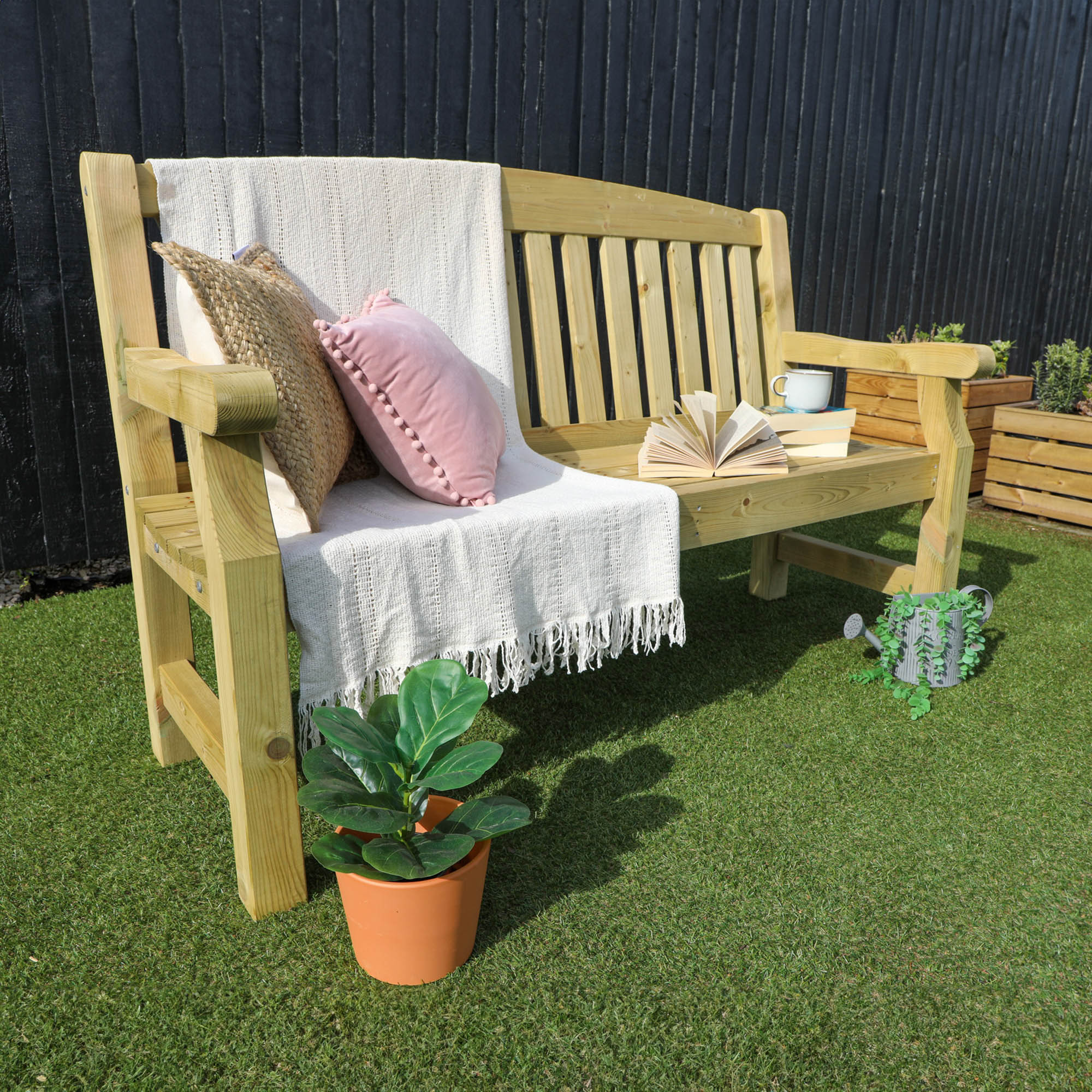 Mercia Carlton 5ft Premium Garden Bench (ESDXL21PT053 - EAN 5029442019994)