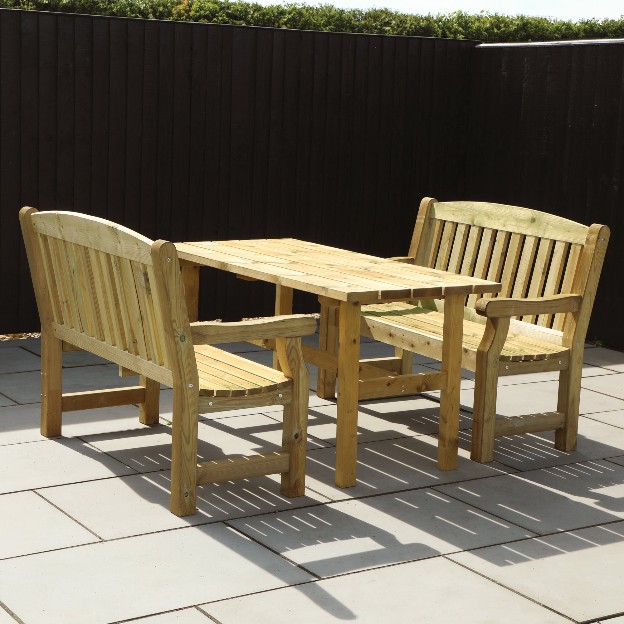 Mercia Carlton Premium Garden Bench Set (ESDXL21PT054K - EAN 5029442020105)