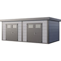 Telluria Duo 3336 Heavy Duty Metal Shed (21x12)