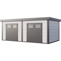 Telluria Duo 3336 Heavy Duty Metal Shed (21x12)