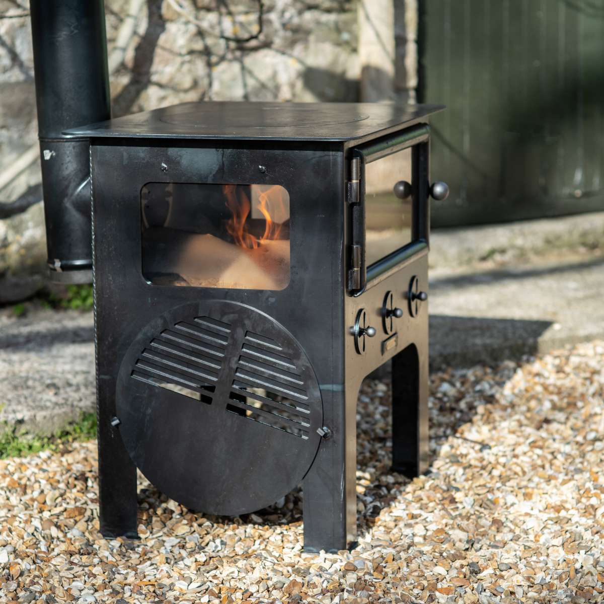 Firepits UK Medium Outdoor Wood Burner BBQ MDOWB