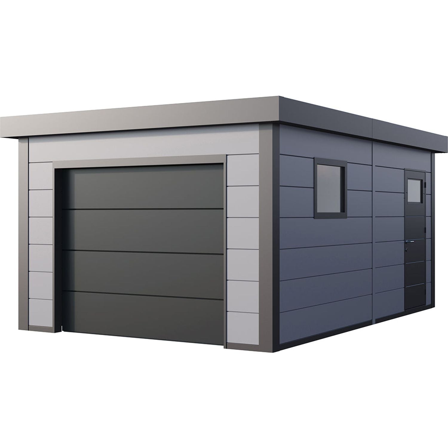 Telluria Eleganto 3654 Metal Garage (12x18)