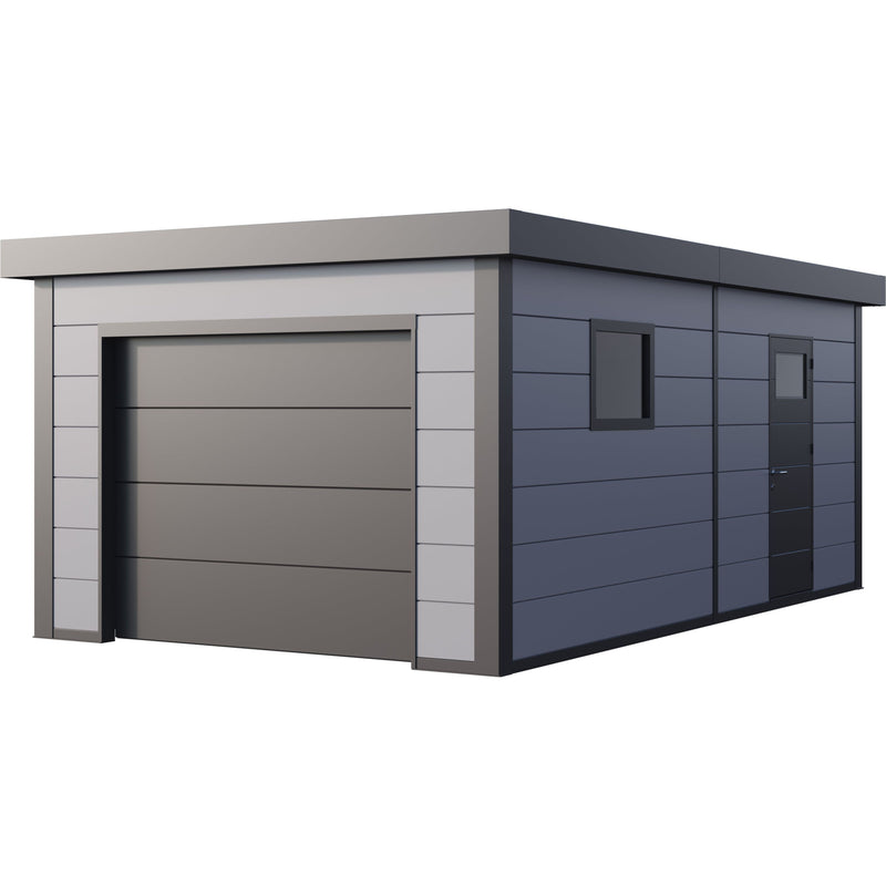 Telluria Eleganto 3663 Metal Garage (12x21)