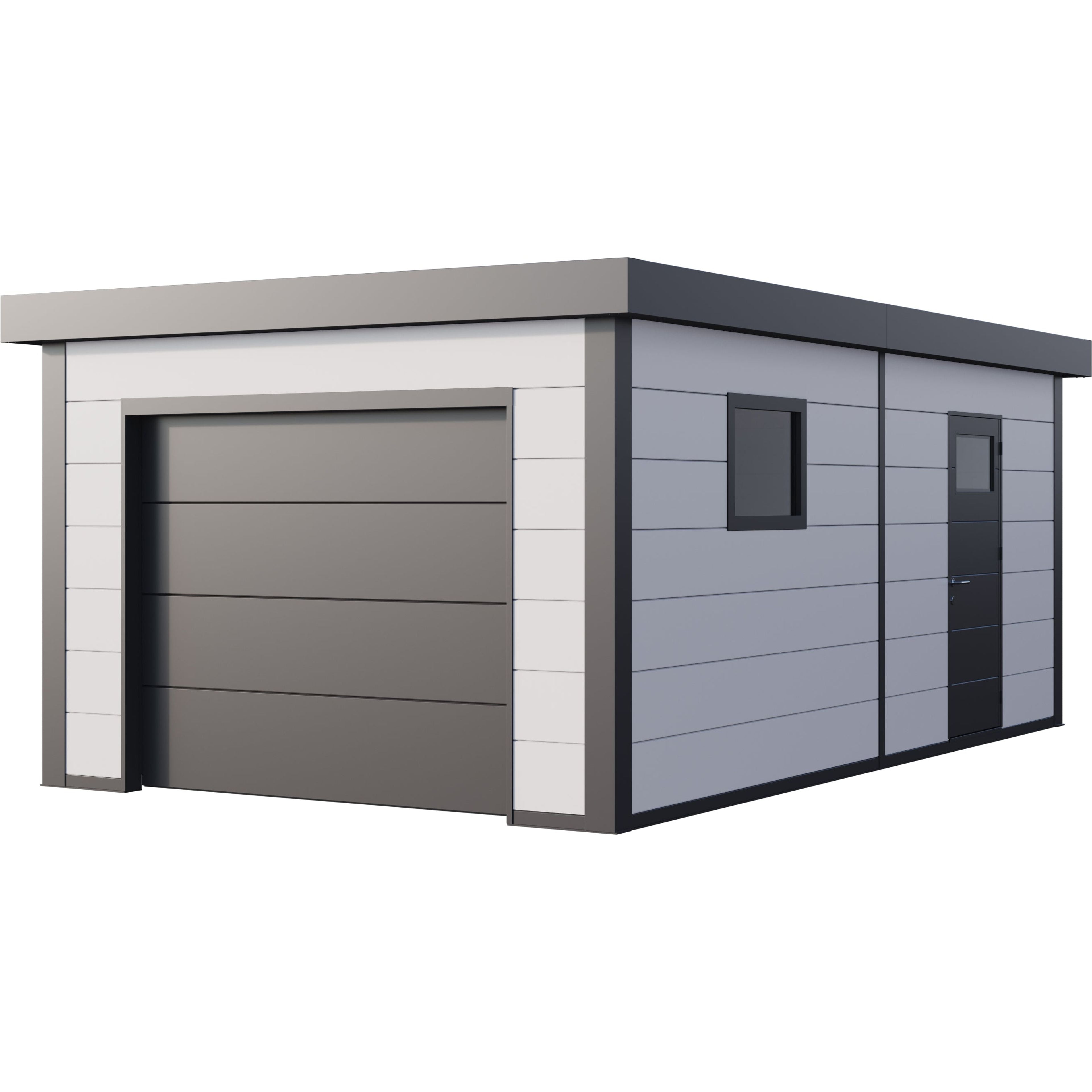 Telluria Eleganto 3663 Metal Garage (12x21)