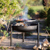 Firepits UK Legs Eleven with Swing Arm BBQ Rack Fire Pit Collection