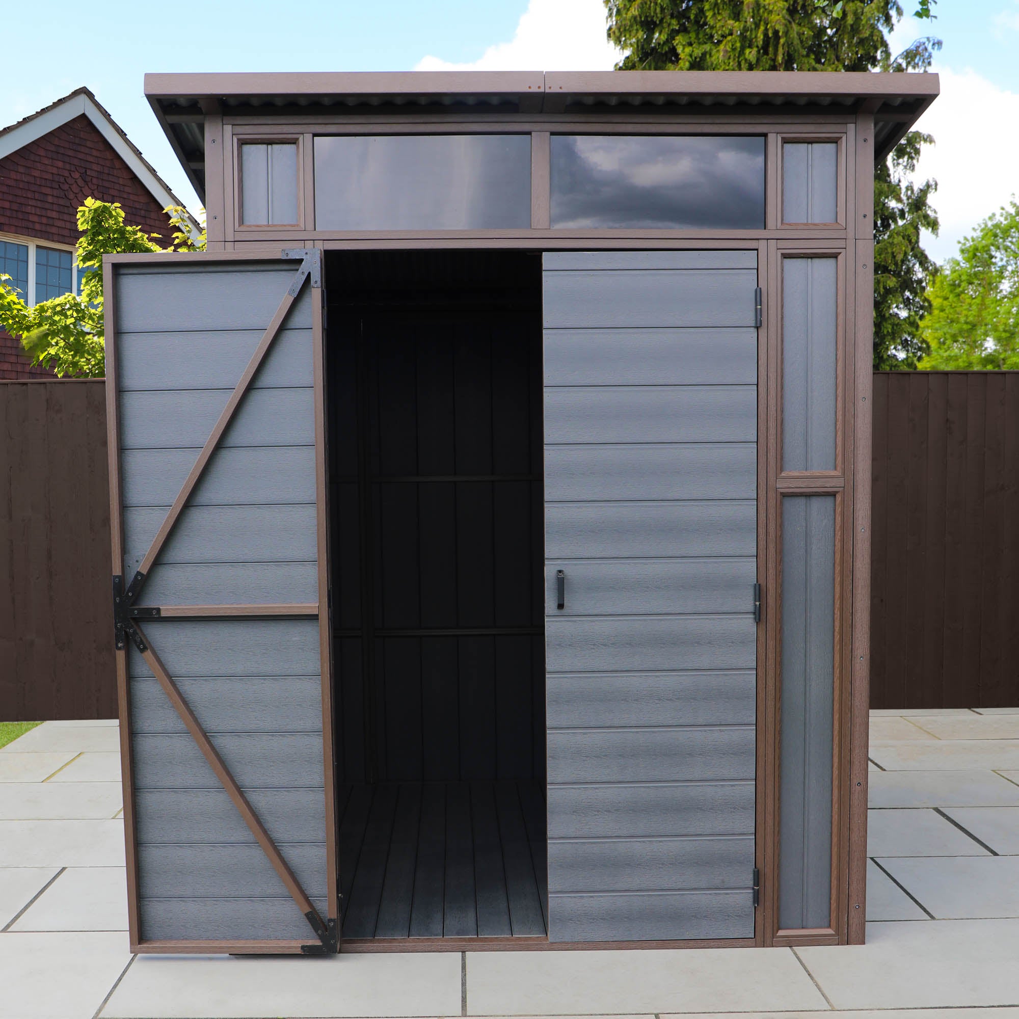 Mercia Composite Pent Shed (7x7) (ESDXL30PLS027 - EAN 5029442014623)