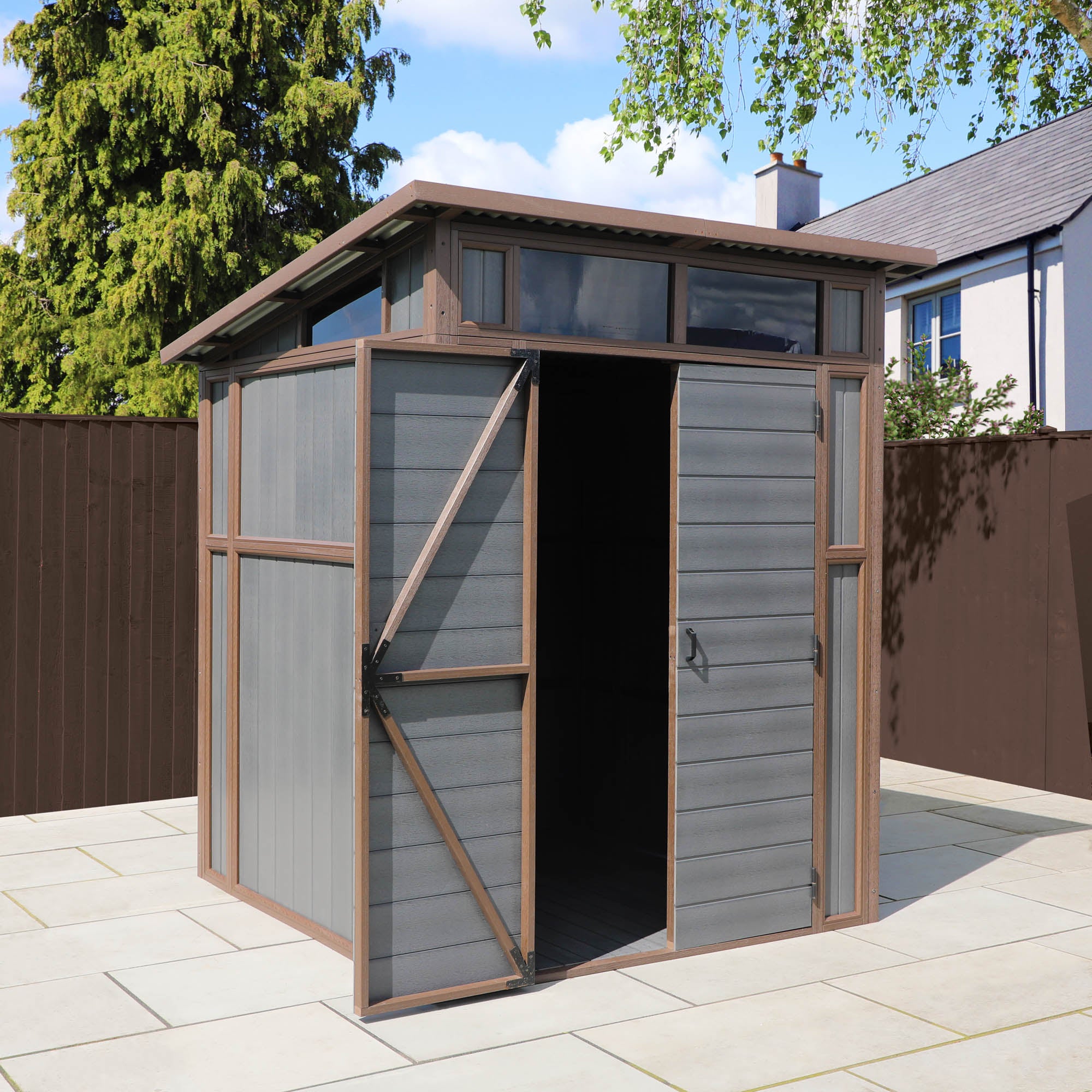 Mercia Composite Pent Shed (7x7) (ESDXL30PLS027 - EAN 5029442014623)