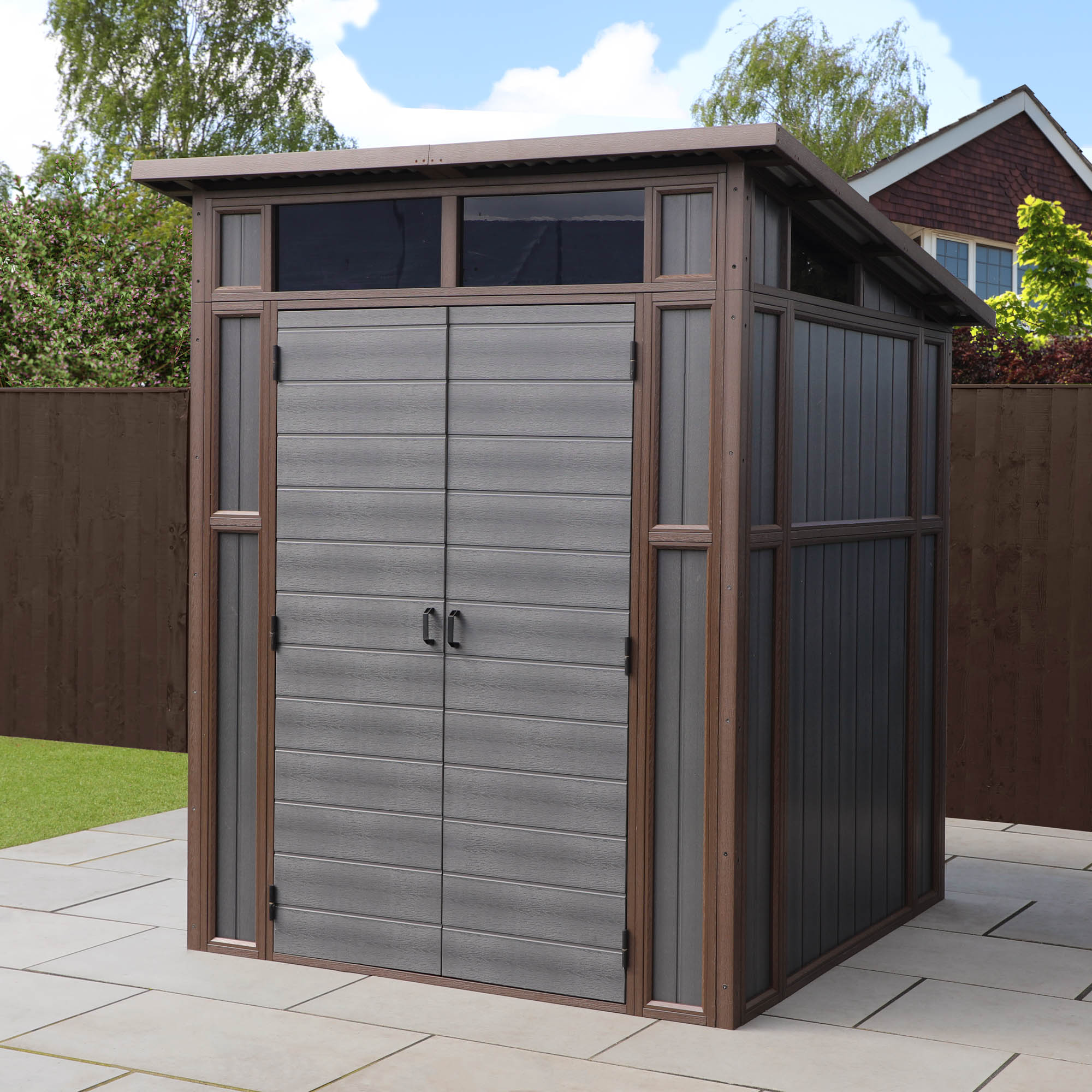 Mercia Composite Pent Shed (7x7) (ESDXL30PLS027 - EAN 5029442014623)