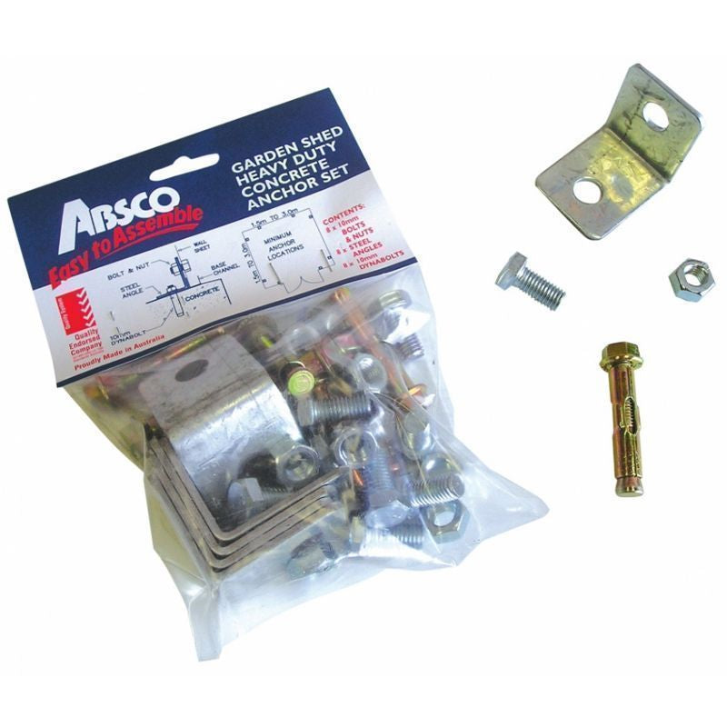 Mercia Shed Anchor Kit x1 - ESDXL20MET027 - EAN 5029442085784